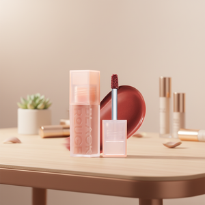 Korean DL29 Modern Coconut Lip Tint Black Rouge Brand Doble capa Velvet 4 Lápiz labial hidratante de lujo - Product Image 3