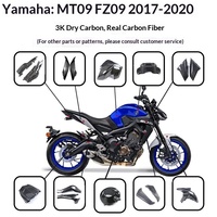 Kit de Carenado de Fibra de Carbono 3K para Motocicletas Yamaha MT09 FZ09, Compatible con Modelos 2013-2020, para Comercio Transfronterizo