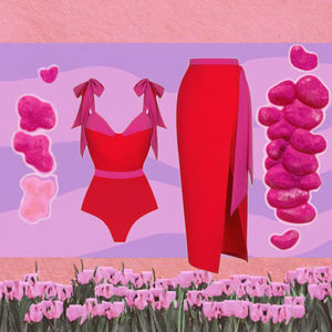 Conjunto de Traje de Baño de Dos Piezas con Banda para la Cabeza para Mujer, Color Sólido, con Tirantes, Secado Rápido, Acabado Lavado, Tallas S-XL - Product Image 3