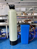 Système d'adoucissement d'eau automatique Pentair avec résine, réservoir FRP, pompe et PLC, garantie 1 an