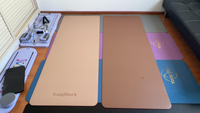 Tapis de yoga et Pilates écologique avec logo personnalisé, en PU antidérapant, imperméable, poids pour chevilles et poignets pour le Hot Yoga, épaisseur 5 mm