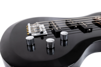 Stage Performance 4 String Electric Bass Guitar High Gloss Okoume Wood Maple Neck PB/JB Pickup 24F Frets for Professional Music