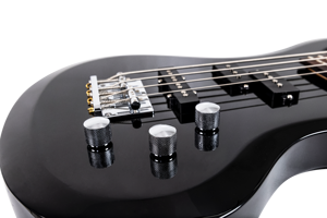 Bajo Eléctrico de 4 Cuerdas para Actuaciones en Escenario, Acabado Brillante, Madera de Okoume, Mástil de Arce, Pastillas PB/JB, 24 Trastes, para Música Profesional - Product Image 2