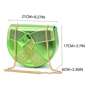 <span class=keywords><strong>Chaussures</strong></span> <span class=keywords><strong>Italiennes</strong></span> et Sacs Assortis, Style Classique Africain, Escarpins à Talons Hauts pour <span class=keywords><strong>Femmes</strong></span> avec Sac à Main Assorti, Sac Pochette pour Mariage et Soirée - Product Image 4
