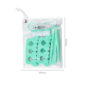 Nuovo Set <span class=keywords><strong>Manicure</strong></span> <span class=keywords><strong>Professionale</strong></span> YD 5 in 1 2026, <span class=keywords><strong>Kit</strong></span> <span class=keywords><strong>Pedicure</strong></span> Monouso 5 Pezzi con Separatore <span class=keywords><strong>per</strong></span> Dita dei Piedi - Product Image 5