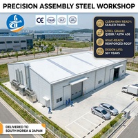 Edificio Metálico Prefabricado, Estructura de Acero, Almacén, Taller, Fábrica, Proyecto