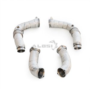 Tuyau d'échappement pour <span class=keywords><strong>BMW</strong></span> X6M G96 4.4T 2024-2026, échappement haute performance, downpipe, ajustement parfait - Product Image 3