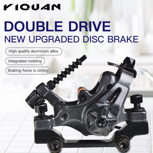 <span class=keywords><strong>Frein</strong></span> à disque <span class=keywords><strong>de</strong></span> vélo <span class=keywords><strong>noir</strong></span> montagne route vtt vélo Ebike freins à disque cyclisme Double <span class=keywords><strong>frein</strong></span> à entraînement étrier mécanique - Product Image 2