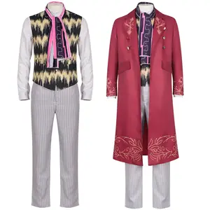 Charlie And Chocolate Factory Cosplay Willy Wonka Show Wholesale Performance Clothing