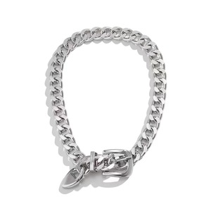 Collier ras du cou tendance en alliage de zinc avec pendentif cœur, chaîne minimaliste style hip-hop pour soirée - Product Image 4