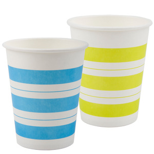 Disposable Paper <b>Cups</b> 250ml Thickened <b>Cold</b> <b>Cup</b> For Home Office Party Use 50 Pack - Product Image 2