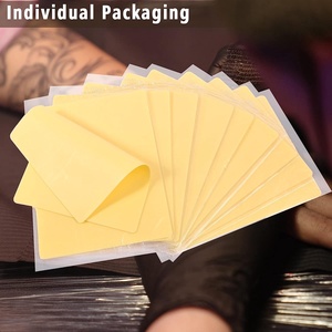 Piel Sintética Desechable para Práctica de Tatuajes, Color Amarillo, 20x30x0.12cm, para Principiantes en Arte Corporal - Product Image 6