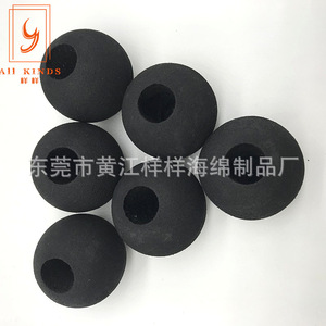 ลูกบอลนวดอีวาสีดำแบบมีรู สำหรับอุปกรณ์เสริมปืนนวดฟาสเชีย ชุด 5 ชิ้น - Product Image 2