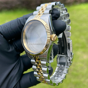 Montre Slonton personnalisée en acier inoxydable 316L NH35 boîtier de montre 36mm pièces de montre pour pièces de <span class=keywords><strong>mod</strong></span> <span class=keywords><strong>seiko</strong></span> - Product Image 4