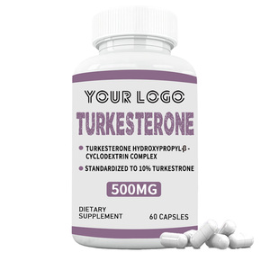 Harga Terbaik Pil Suplemen Turkesterone OEM 500MG 60 Kapsul Mendukung Pertumbuhan Otot Kapsul Kompleks Turkesterone - Product Image 5