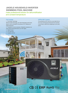 Chauffe-eau de <span class=keywords><strong>piscine</strong></span> JIADELE électrique WiFi R32 DC Inverter 8kw, pompe à chaleur écologique, chauffe-eau, <span class=keywords><strong>prix</strong></span> pour le chauffage des piscines en Inde - Product Image 4