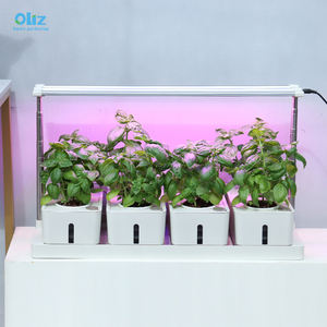 Oliz Z306 Smart Tuin Thuis Indoor Glasvezel Groente Plantenbakken Doos Kunstmatige Plant Plastic <span class=keywords><strong>Self</strong></span> <span class=keywords><strong>Watering</strong></span> Bloempot - Product Image 4