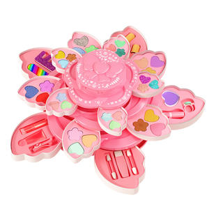 Set di Trucchi Lavabili per Bambini, Regalo di Natale e Compleanno, Non Tossico, Gioco di Ruolo da <span class=keywords><strong>Principessa</strong></span>, Kit di Bellezza per Bambine - Product Image 1