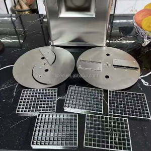 Paslanmaz çelik dalga patates cipsi kesici elektrikli fransız kızartma makinesi dalgalı patates çubukları makinesi - Product Image 6