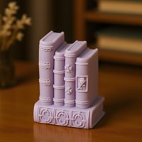 Buchförmige Kerze für Aromatherapie, Sojawachskerze für Heimdekoration, Wohnzimmer- und Badezimmerdekoration, DIY-Buchkerze