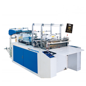 4 line hot cutting plastic bag making machine for strong garbage bags