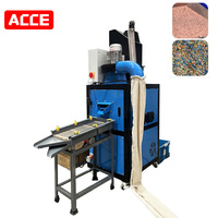 Granulateur de fil de cuivre et broyeur de câbles de haute qualité avec moteur et engrenage pour le recyclage des alliages d'aluminium