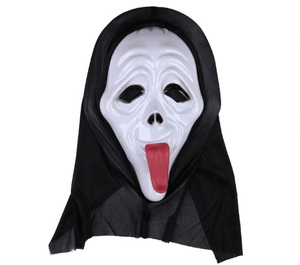 Halloween Đáng Sợ PVC Ma Mặt Nạ Trang Điểm Hoàn Hảo Cho Khiêu Vũ Sân Khấu Hoặc Bên Ăn Mặc Sợ Hợi-Gây Đạo Cụ - Product Image 2
