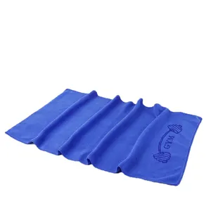 High Quality Custom Logo Microfiber Sports Golf Fitness Outdoor Gym Sweat Towel Absorbent Quick Drying Microfiber Towel