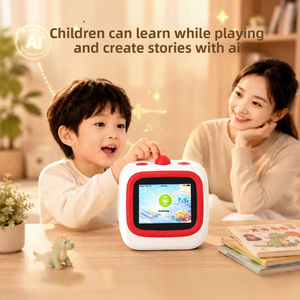 AI Voice Control Kids <b>Mini</b> Thermal Printer Wireless Inkless Sticker Drawing Toy Early Education Birthday Gift Drawing Printer - Product Image 4