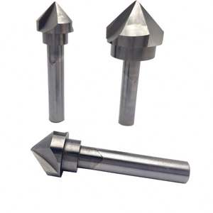 Fraise à rainurer en V à double denture à 90 degrés en carbure pour le travail du bois avec fraise à chanfreiner et fraise à graver - Product Image 6