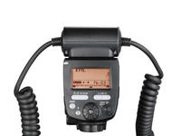 Flash Macro Yongnuo YN24EX E TTL Twin Lite para Cámaras Canon con Doble Cabezal de Flash + 4 Anillos Adaptadores
