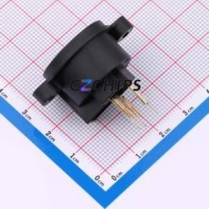 CT3-02HFL-EP XLR Connector Through hole Component (THT) Connector 3P Female Through Hole 6A - Product Image 2
