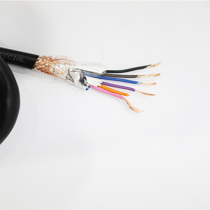 Rvvp cáp cao su bảo vệ cáp dây 2 3 4 5 6 8 10 12 16 lõi cao linh hoạt kéo chuỗi cáp - Product Image 1