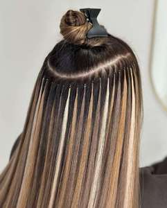 100 Con người Nano sắt phần mở rộng tóc nguyên chất lượng vô hình nhanh chóng và dễ dàng để hoạt động hàng tồn kho các mặt hàng vận chuyển ngay lập tức - Product Image 2