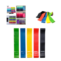 Bandas de Resistencia Personalizadas para Ejercicio, Mini Bandas de Látex en Bucle, Set de Resistencia para Entrenamiento de Fuerza para Adultos