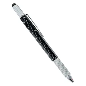 बहु-उपकरण कलम षट्भुज स्तर मापने के पैमाने टच स्क्रीन कलम अक्षां-सिर फिलिप्स पेचकश Ballpoint कलम