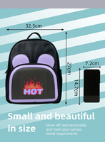 Alibaba Online Shopping Freight Shipping Service Custom Made Mobile APP Control lDIY Student LED Screen Backpack Sac d'école