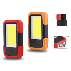 Luz de trabajo con 3 modos de iluminación, base magnética LED y linterna portátil con clip para reparación automotriz al aire libre - Product Image 1
