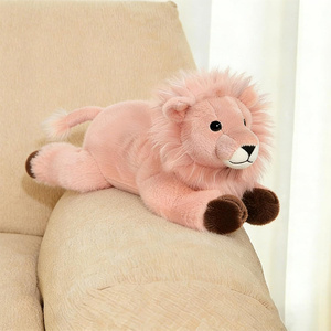 Nouvelle arrivée : adorable peluche <span class=keywords><strong>lion</strong></span> pour une surprise d'anniversaire et la décoration de chambre, un compagnon câlin pour les enfants, pour les câlins quotidiens et l'heure du coucher - Product Image 3