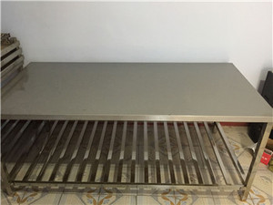 High Quality Stainless Steel Work <strong>Table</strong> Commercial <strong>Kitchen</strong> Worktable Work Food <strong>Prep</strong> <strong>Table</strong> - Product Image 5