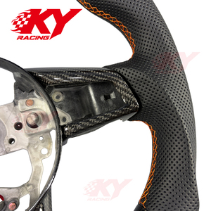 Accessoires de voiture pour Mazda MX5 RF GT RS Sport 2016-2026, volant sport personnalisé en fibre de carbone avec LED pour Mazda 3 6 - Product Image 2