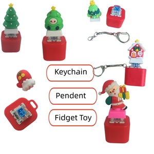 Porte-clés en acrylique personnalisé avec logo, souvenir, clé USB LED, dessin animé de football mondial 2026, porte-clés à mousqueton - Product Image 5