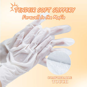 Huile de coco en gros, soin réparateur pour les mains, anti-âge, blanchissant, hydratant, <span class=keywords><strong>masque</strong></span> en feuille pour les mains, gant pour tous types de peau - Product Image 3