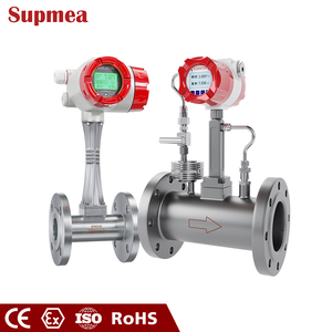 Khí không khí hơi nước khối lượng lưu lượng kế Nhà cung cấp Vortex Flow Meter với nhiệt độ và áp suất bồi thường - Product Image 1
