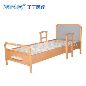 Cama de enfermería manual Dingding Medical de madera 303A para uso doméstico en personas mayores - Product Image 4