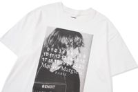 Nouvelle mode été 260g coton personnalisé de haute qualité t-shirt lettre graphique imprimé à manches courtes hommes t-shirt chemises de créateur