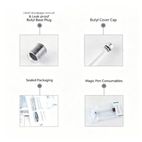 Cartouche en verre vide pour stylo à insuline de 3 ml, emballage individuel stérilisé, flacon de cartouche d'insuline