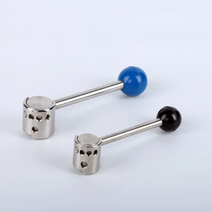 Vanne papillon manuelle de qualité alimentaire en acier inoxydable 304/316L, conception Tri Clover pour le lait, l'eau et les boissons - Product Image 2