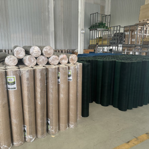 Phần cứng vải 48inch 1inch 17 đo nhúng nóng mạ kẽm hàn dây lưới hàng rào CuộN lưới thỏ chuồng gà - Product Image 6