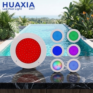 Nouvelle lampe LED subaquatique pour piscine, plate et fine, 18W, remplie de résine, IP68, changement de couleur, éclairage LED sous-marin - Product Image 2